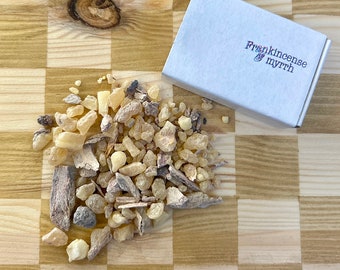 Incienso y resina de mirra