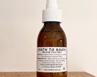 Organic Face Mist Toner Spray