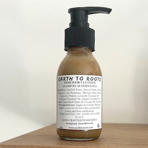 Herb Hair Cleanser Alternative Natural Shampoo Hair Wash Organic Oil Base