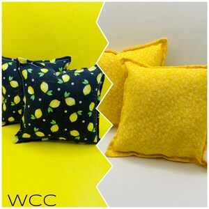 Mini Pillows | Tiered Tray Decor | Summer Decor | Mermaid Pillows | Sunflower Pillows | Halloween Pillows