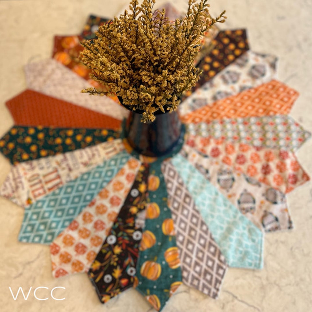 Fall Table Topper | Fall Dreseden Topper | Fall Table Decor ...