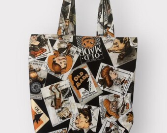 Halloween Tote | Spooky Tote | Eclectic Tote | Tote Bag