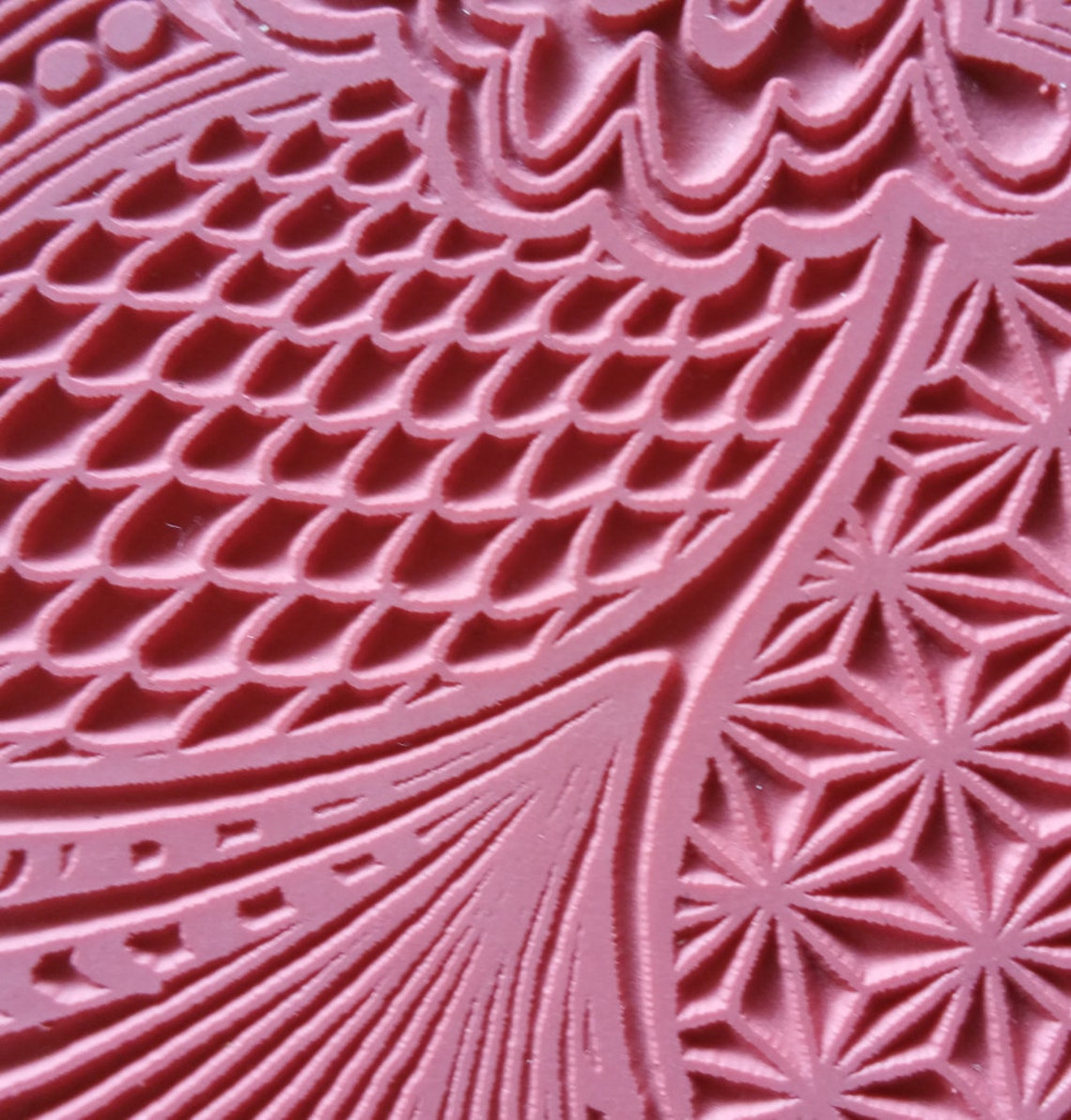 Dragon Parts Large Unmounted Rubber Stamp | Etsy