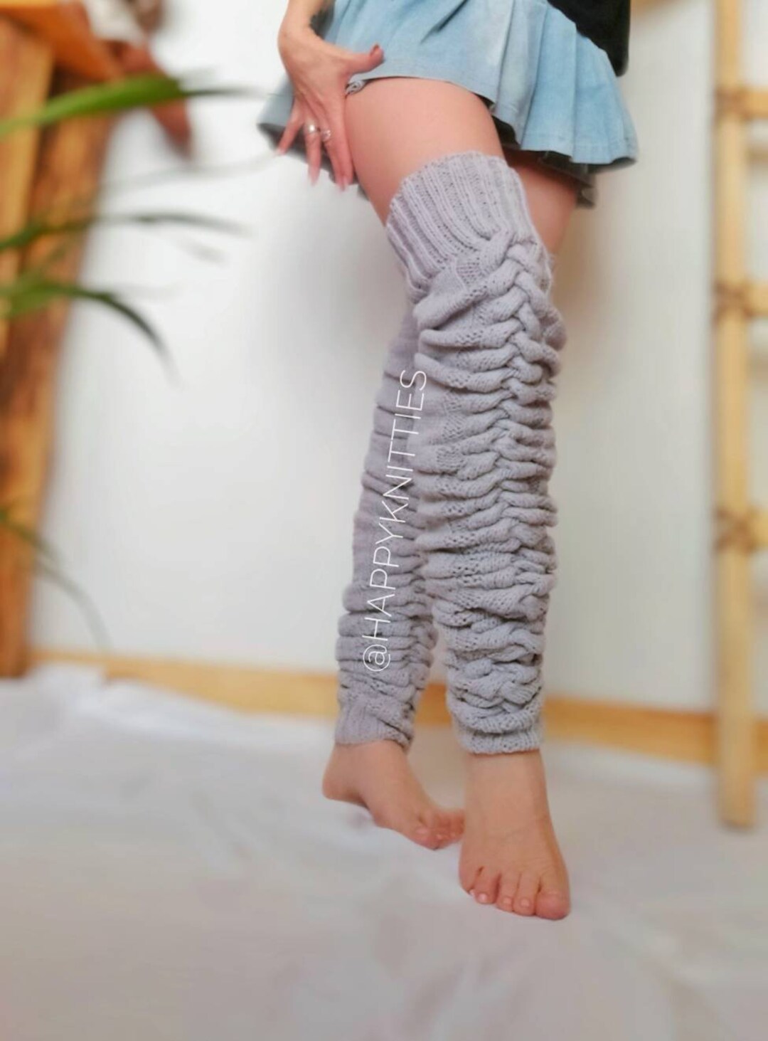 Thigh High Cuffs Long 55
