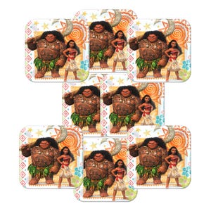 Disney Moana Paper Dessert Plates Birthday Party Tableware 8 Count image 3