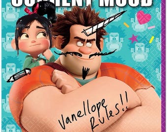 Wreck it Ralph Breaks The Internet Lunch Napkins 16 Ct