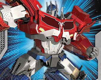 Transformers 4 Core Paper Dessert Napkins Birthday Party Tableware 16 Ct