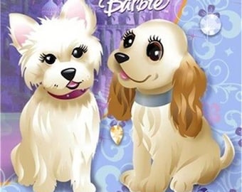 Barbie Diamond Beverage Dessert Napkins Birthday Party Supplies 16 Count New