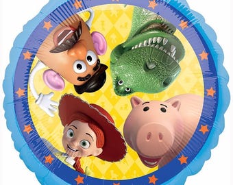 Toy Story 4 Birthday Balloon Bouquet Kit with Foil and Latex Balloons