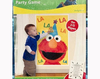Elmo Sesame Street Birthday Party Game 2-12 Players