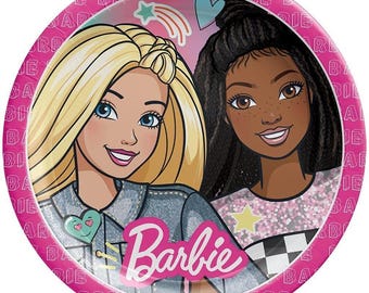 Barbie Dream Together Lunch Plates 8 Count Birthday Party Tableware