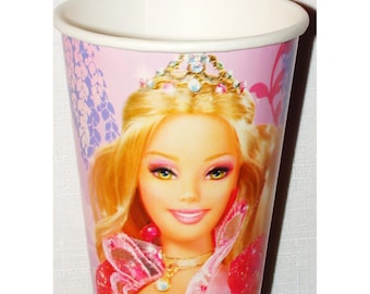 Barbie 12 Dancing Princesses Paper Cups 8 Per Package