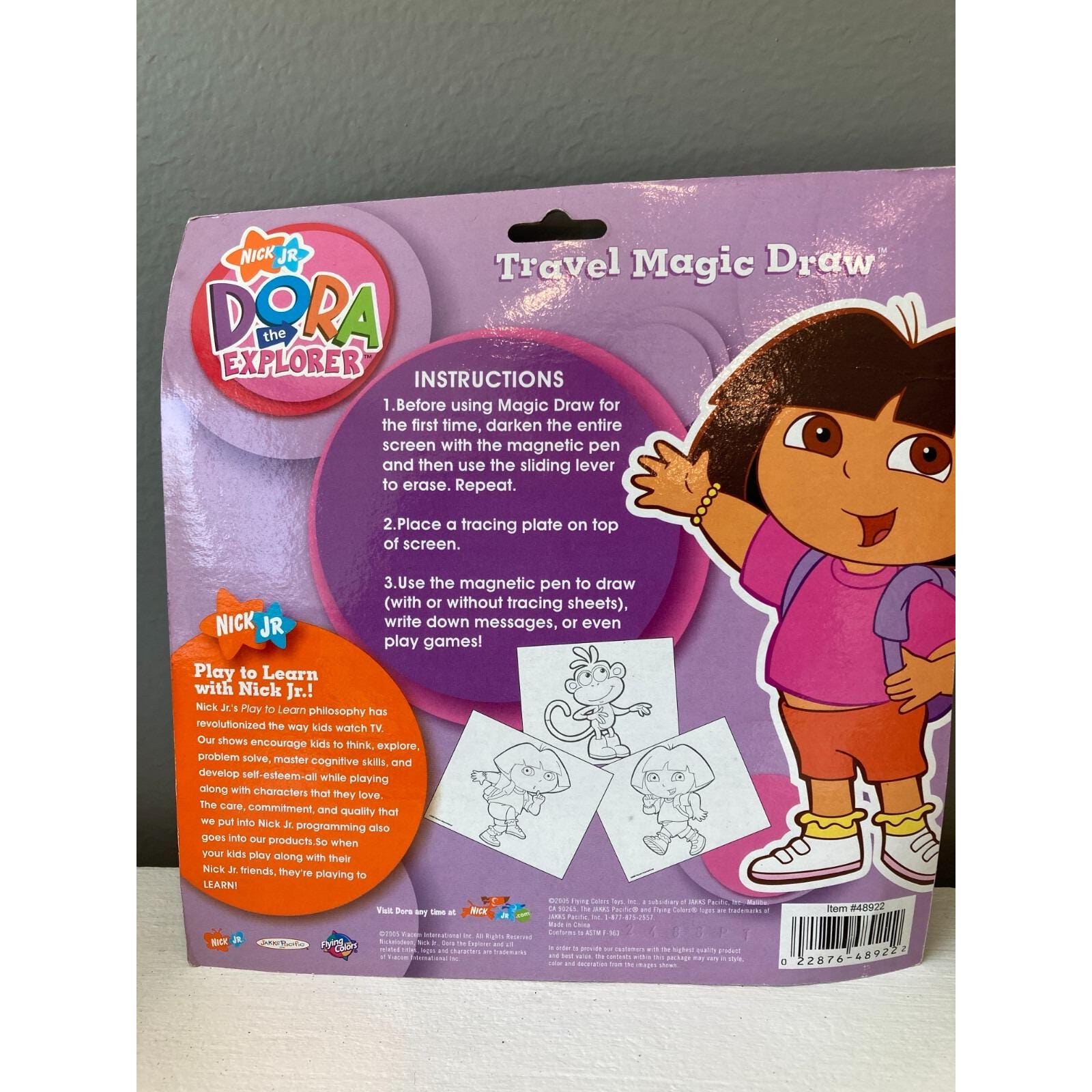 Dora the Explorer Travel Magic Drawing Board Ages 4+ Birthday Party ...