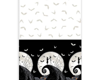 Tim-Burton The Nightmare Before Jack Skellington Plastic Table Cover Christmas Party Supplies 1ct