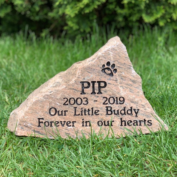 Pet Memorial Gifts, Pet Loss Gift, Dog Headstone, Pet Loss, Memorial Gift, Pet Marker, Memorial Stone, Granite Headstone, Pet Loss Gift