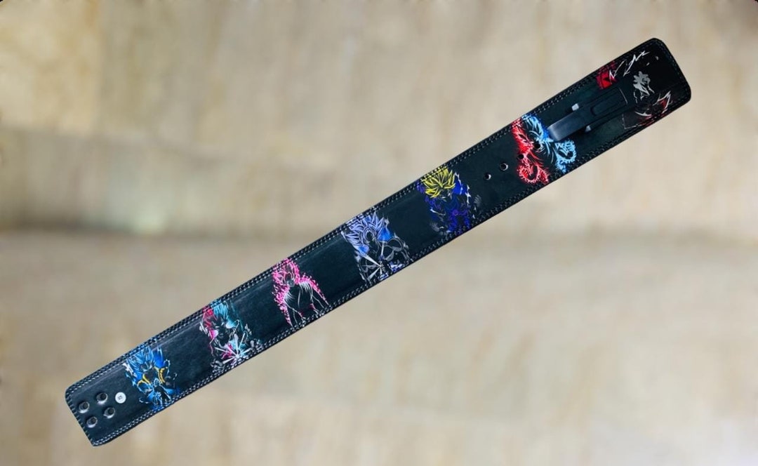 Goku Dragon Ball Z Powerlifting Belt Weightlifting Belt Etsy