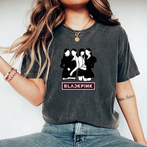 Black Pink Kpop Shirt - Etsy
