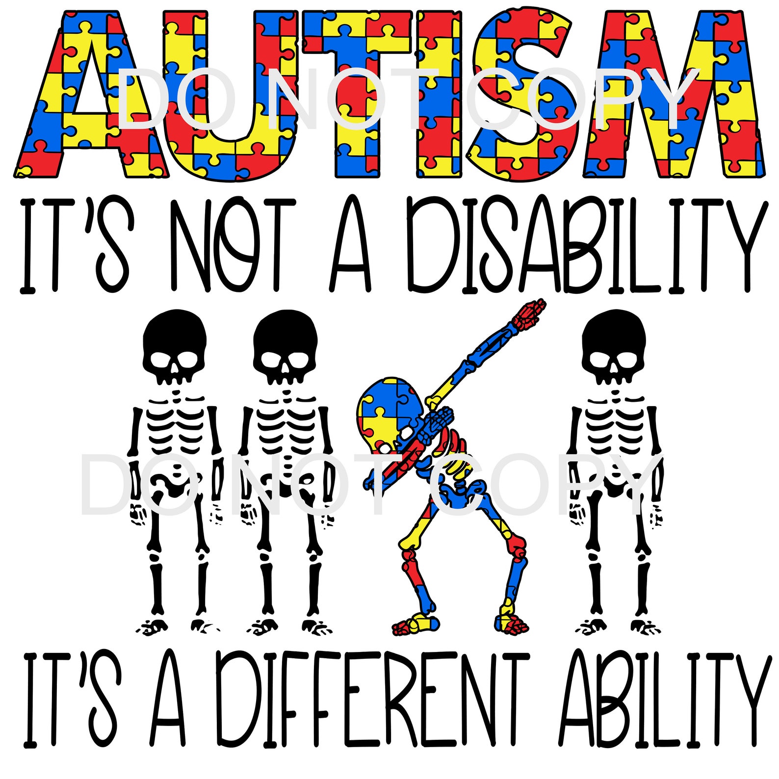 autism it's not a disability it's a different ability