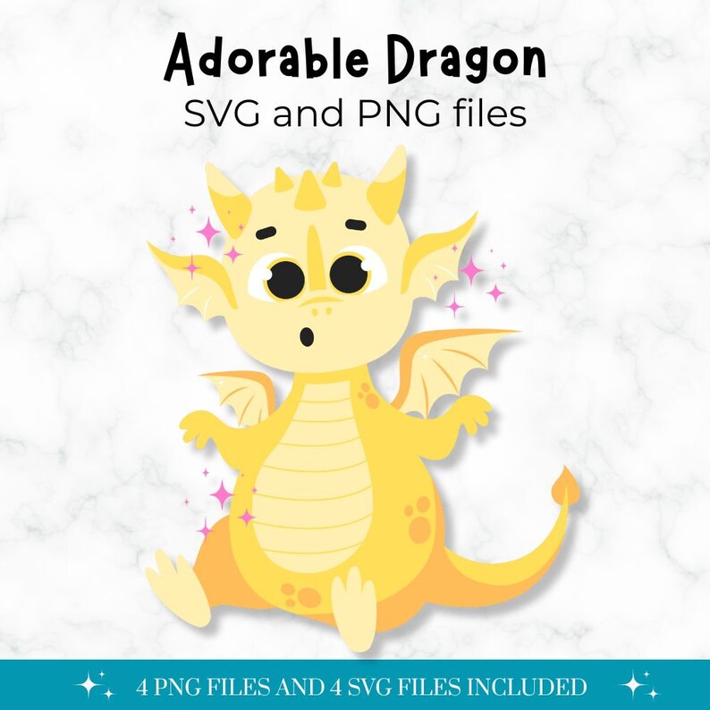 Dragon SVG Bundle Cricut Dragon PNG Clipart Dragon Cricut SVG File Cute ...