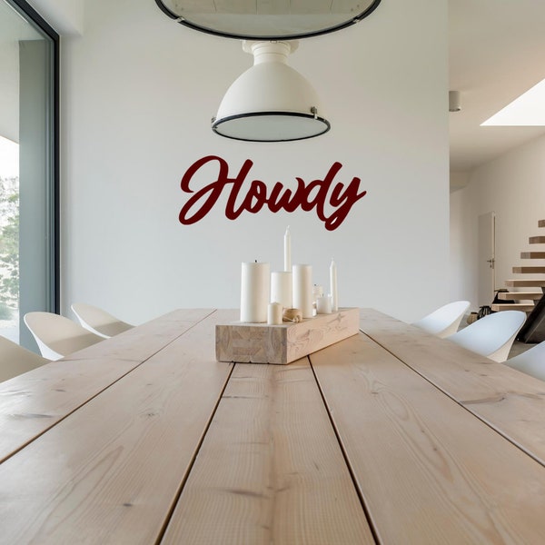 Howdy Sign - Etsy