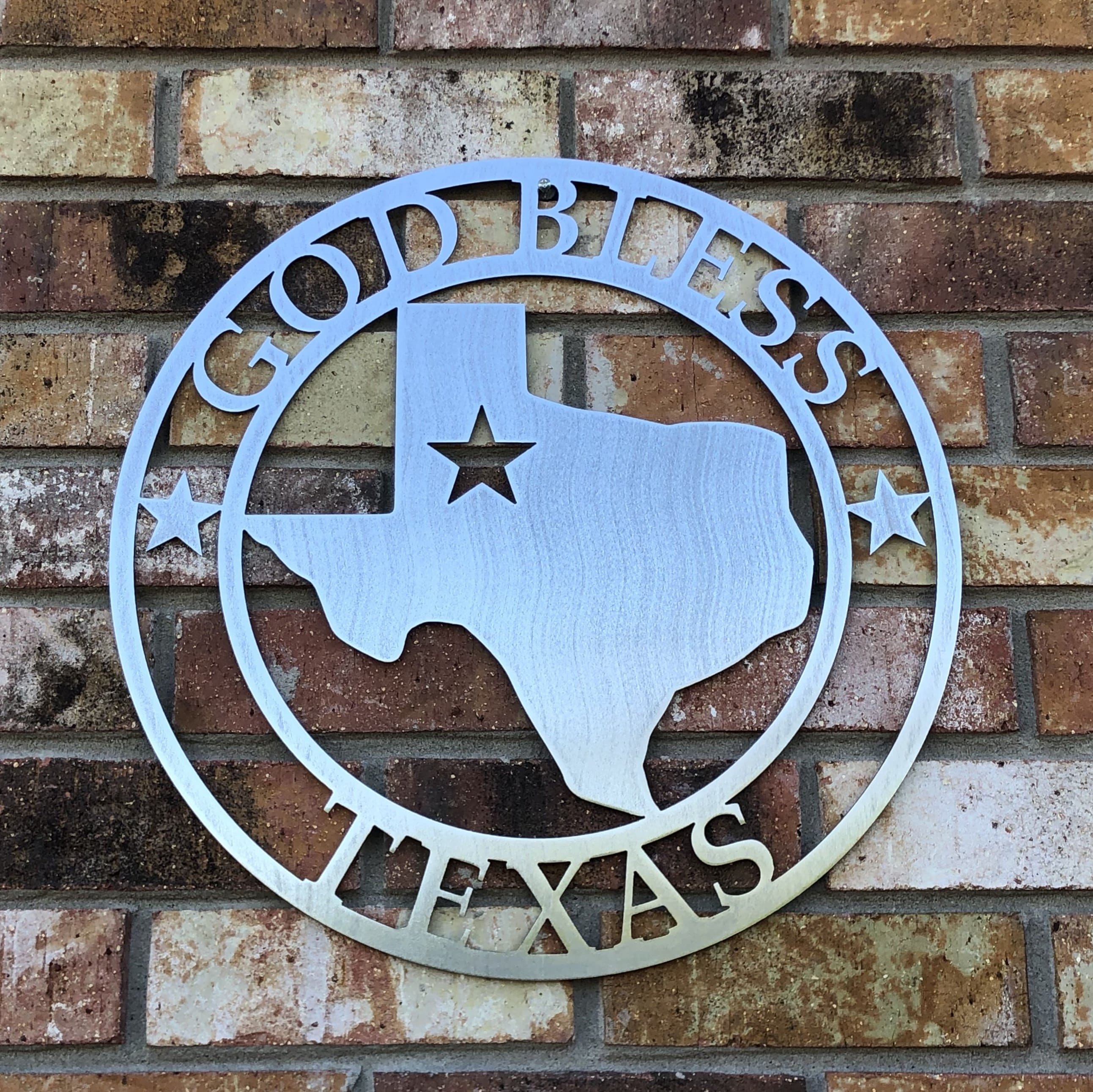 God Bless Texas Sign | Etsy