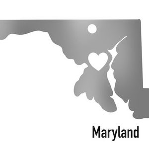Maryland State Ornament