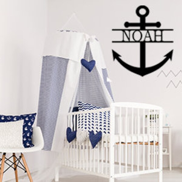 Anchor Nursery Decor Etsy