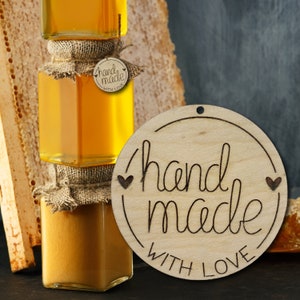 Set of 10 Custom wood tags, wood engraved tags, wood thank you tags, wood favor tags, personalized product tags
