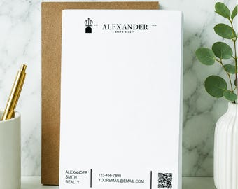 Personalized Notepads with Business Logo | Custom Notepad Printing/5X7 inches