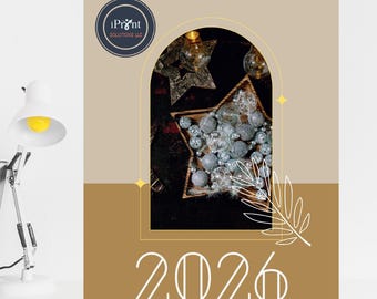 Personalized 2026 Family Photo Calendar: 8.5X11 inches Custom Wall Decor