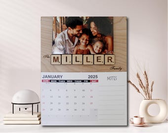 Custom Photo Wall Calendar 2026: Personalized Family Keepsake
