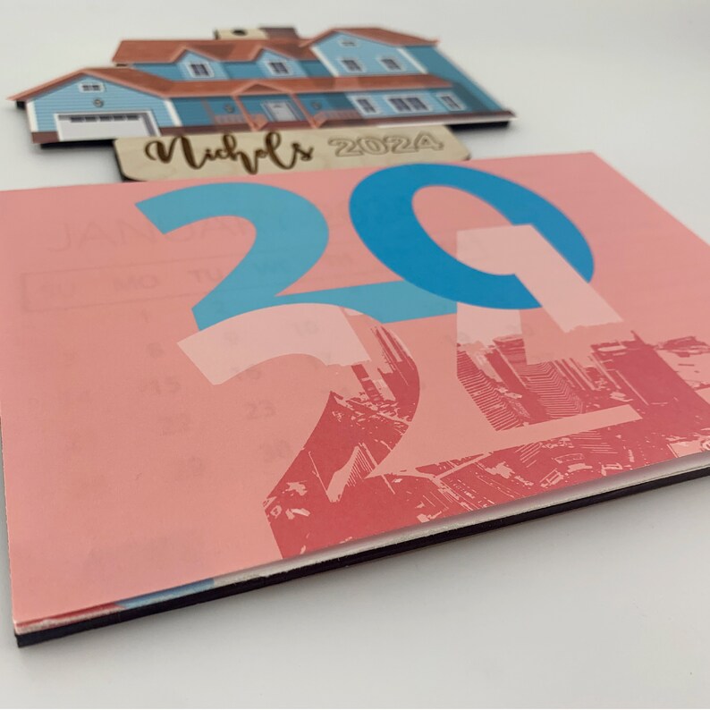 Calendar Calendar 2024 Family Calendar Custom House Etsy
