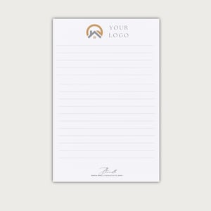 Personalized Notepads with Business Logo | Custom Notepad Printing/4X6 inches