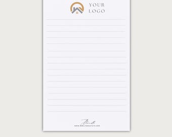 Personalized Notepads with Business Logo | Custom Notepad Printing/4X6 inches