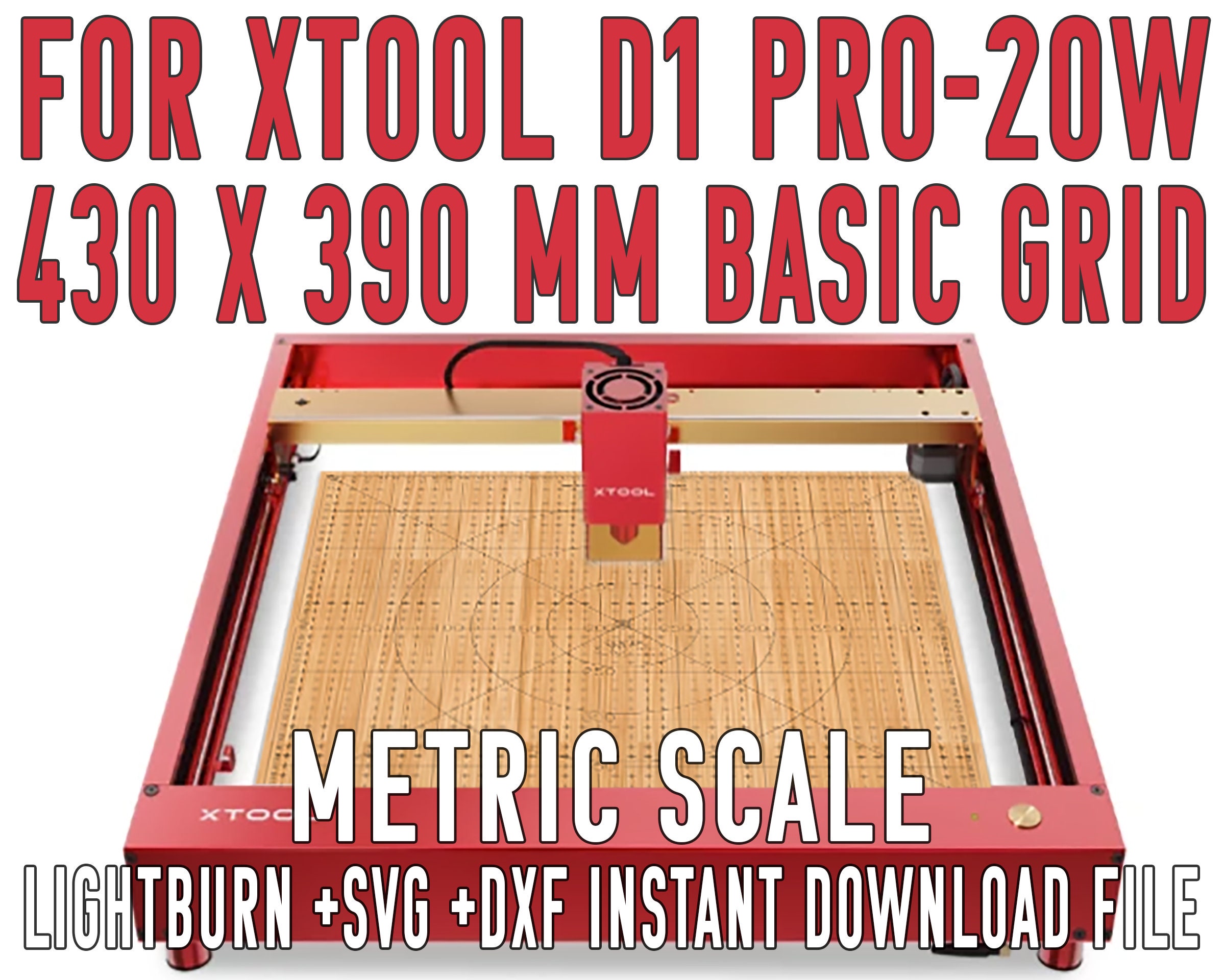 Xtool S1 Jig System FILE ONLY 