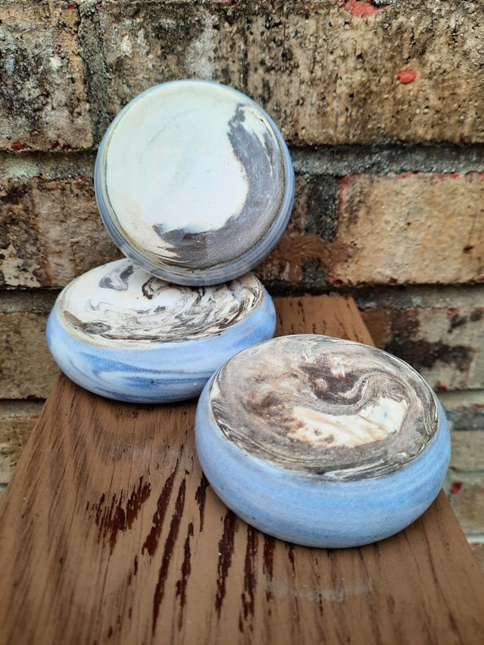 Ceramic dip bowls set of 3 Etsy