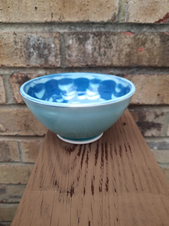 Ceramic Bowl Slip Decorated Etsy