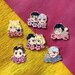 YOI Chibi ver. hard enamel pins, Yurio, Otabek, Victor, Yuuri, Victuuri, Otayuri 