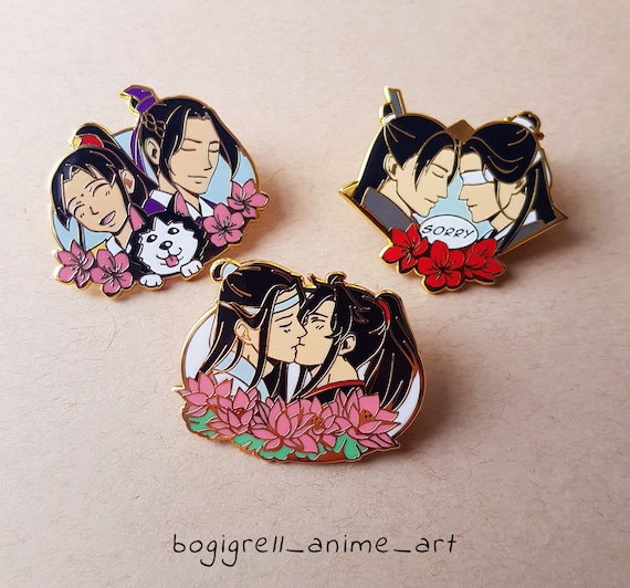 Lan Xichen Enamel Pin
