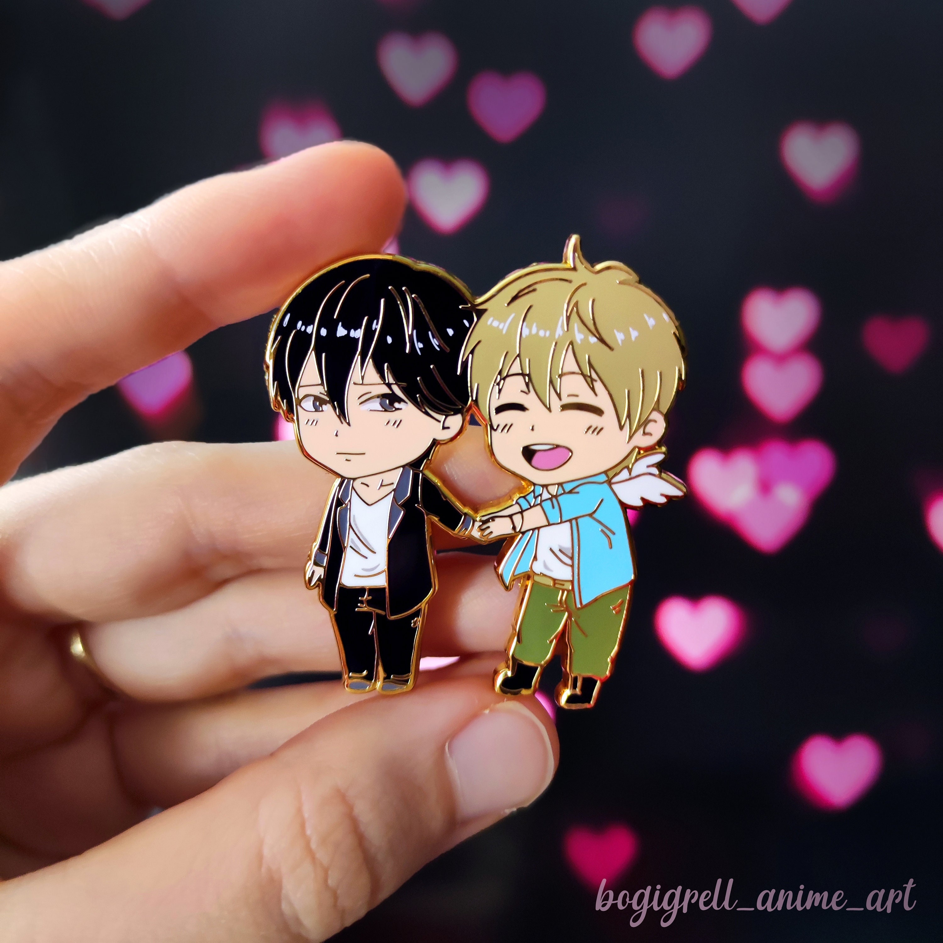 Dakaichi Takato x Junta Hard Enamel Pin Dakaretai Otoko -  Portugal