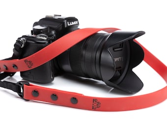 Henry & Sadie Traditional Style Camera Strap made using Beta BioThane® Webbing