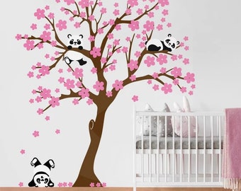 Panda Branch Decal Etsy Panda Branch Decal Etsy