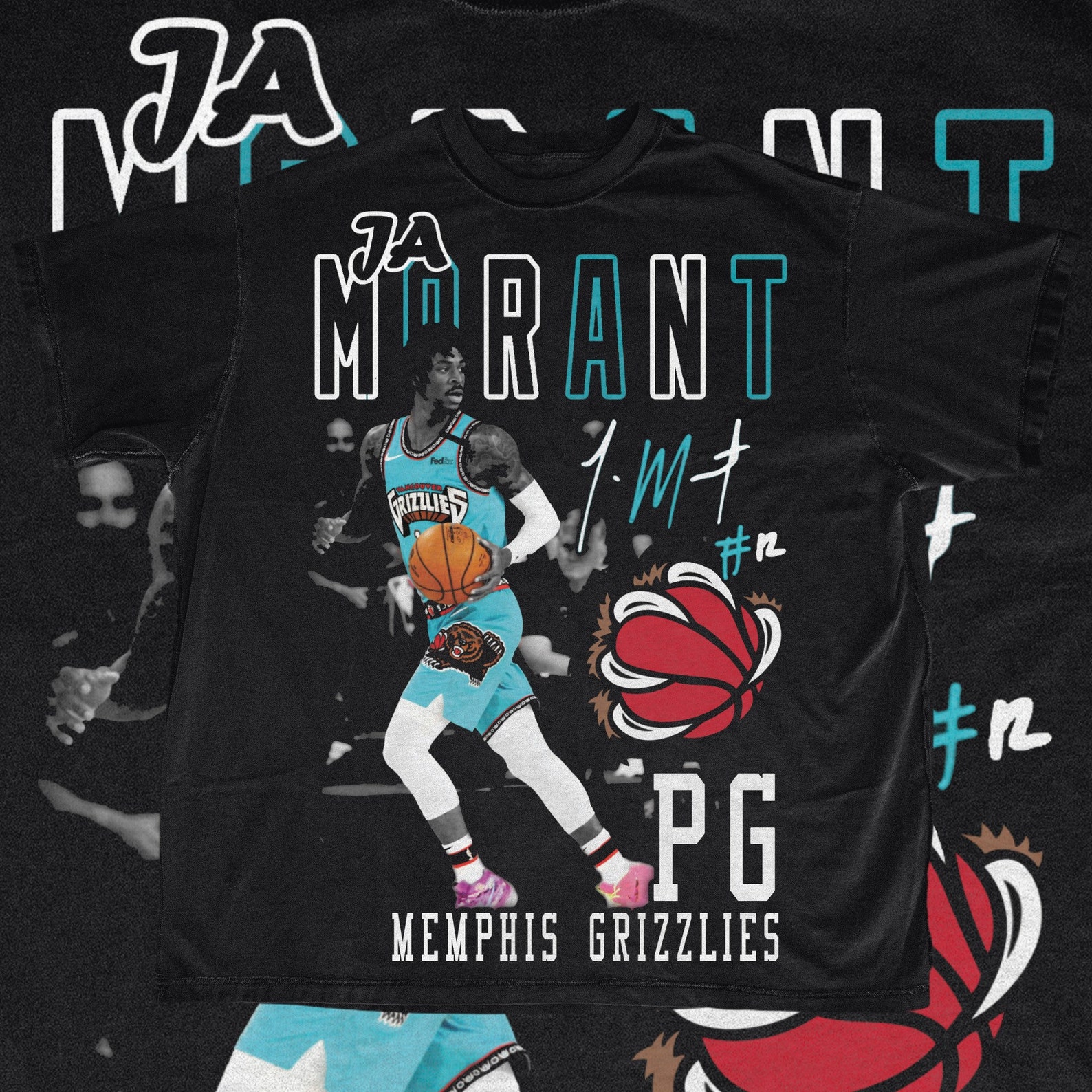 tee morant basketball