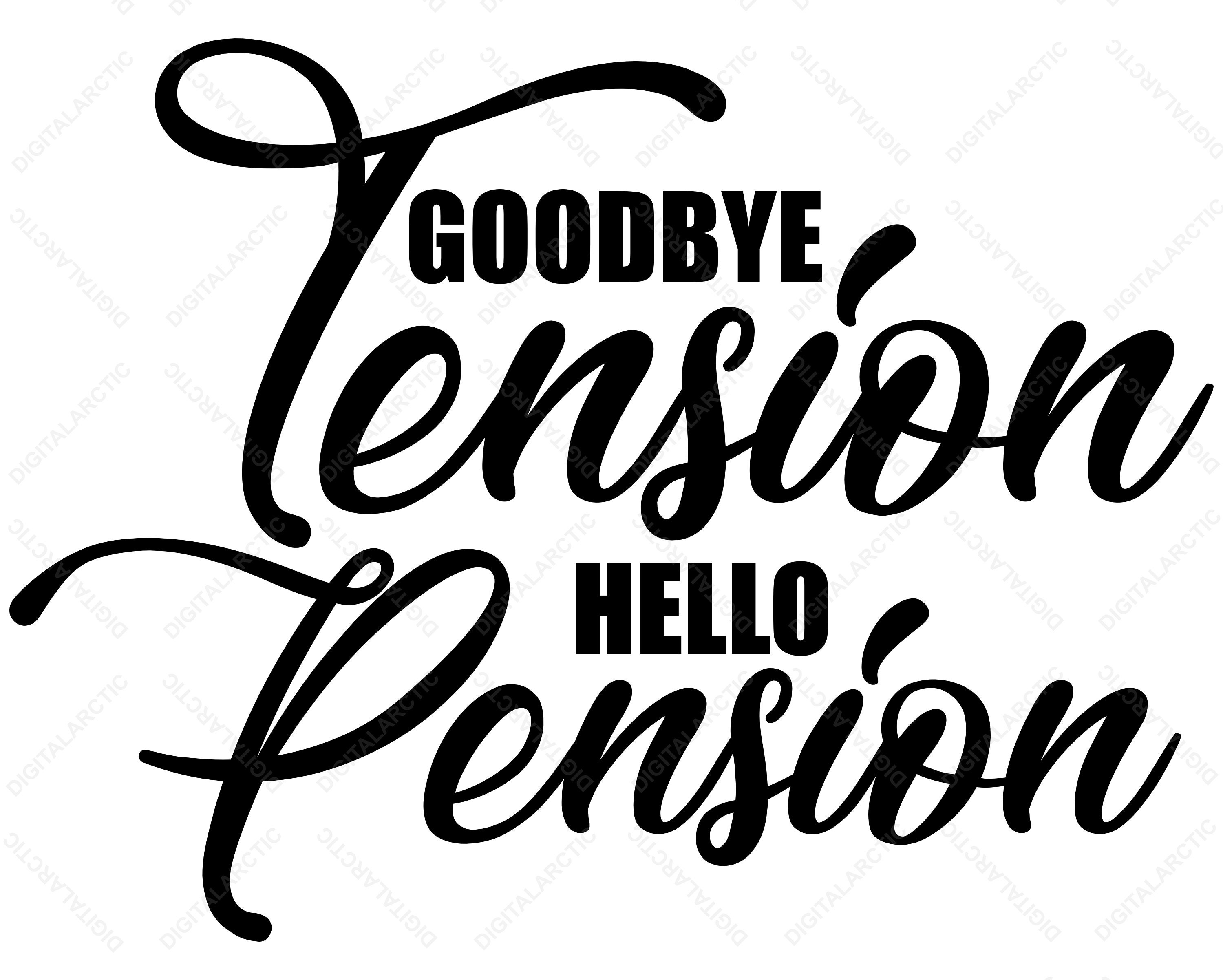 Auf Wiedersehen Spannung Hallo Pension Jpg Png Svg Dxf Eps