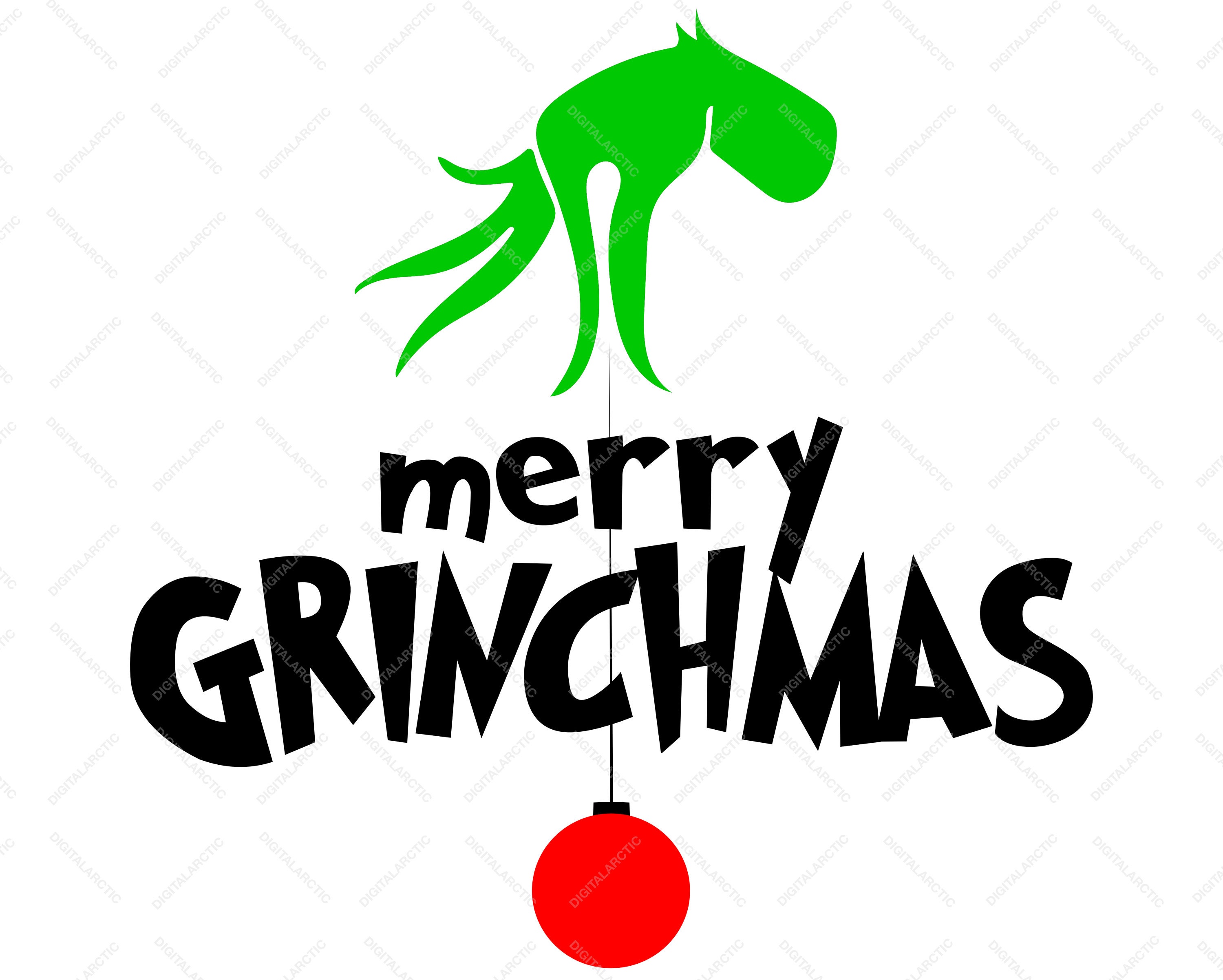 Printable Merry Grinchmas