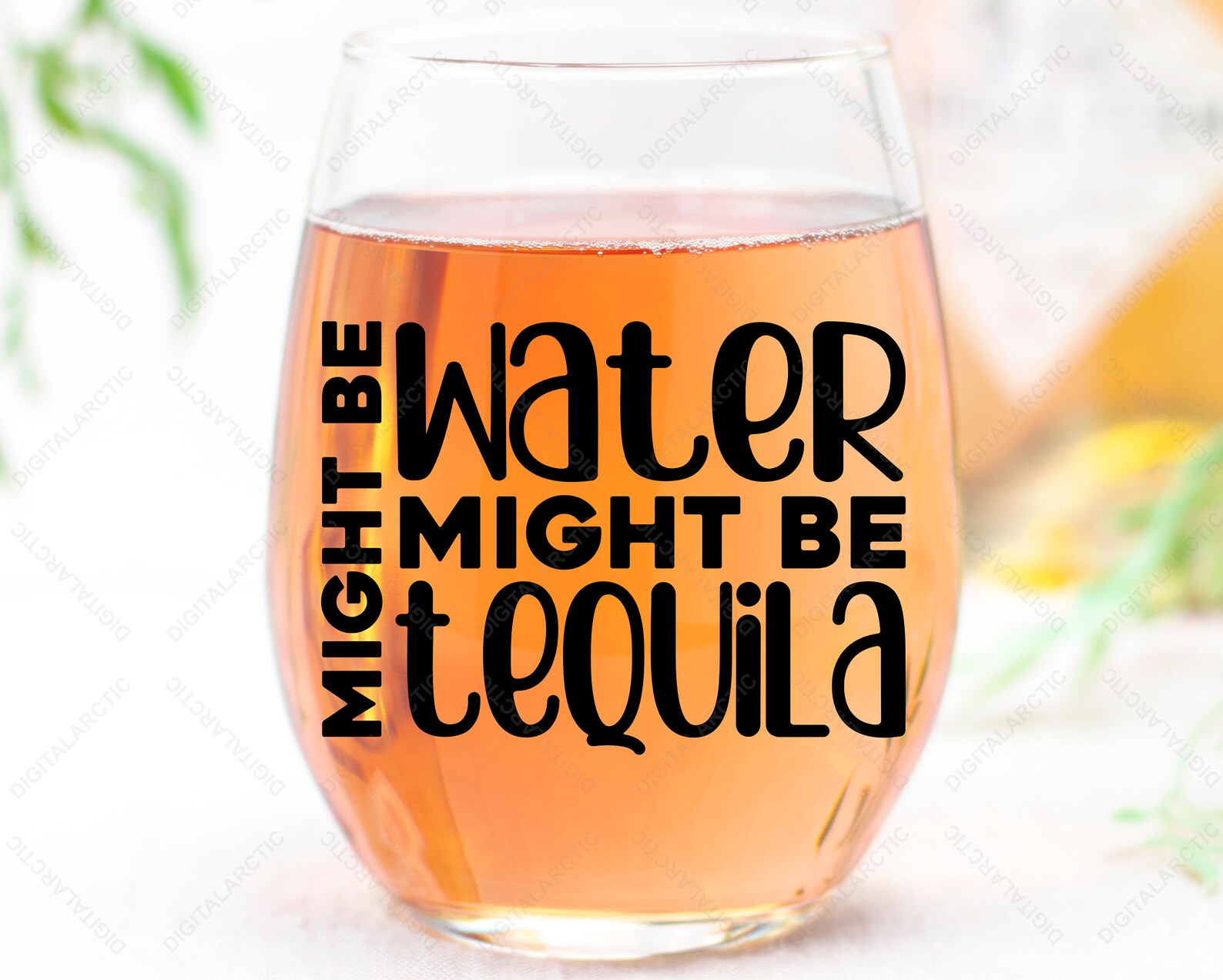 Might Be Water Might Be Tequila SVG PNG DXF Alcohol Sayings Etsy India