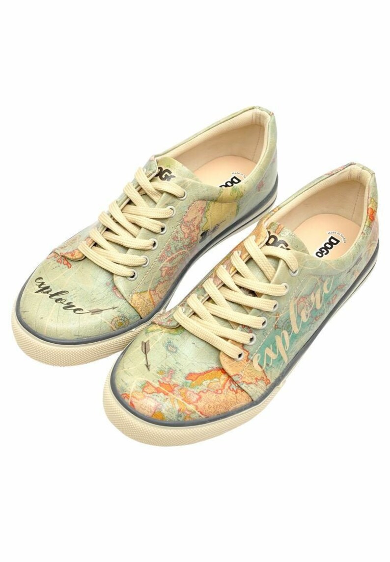 DOGO Sneakers Explore Vegan Printed Breathable Chic Casual - Etsy