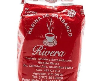 Harina de Garbanzo Rivera - Ground Chickpea Coffee - 1lb Bag