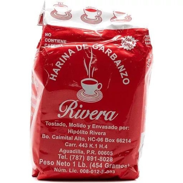 Harina de Garbanzo Rivera - Ground Chickpea Coffee - 1lb Bag