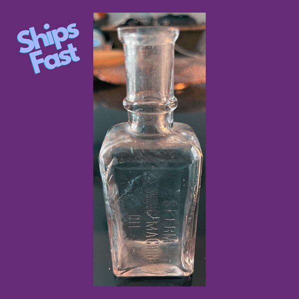 Embossed Sperm Oil Etsy